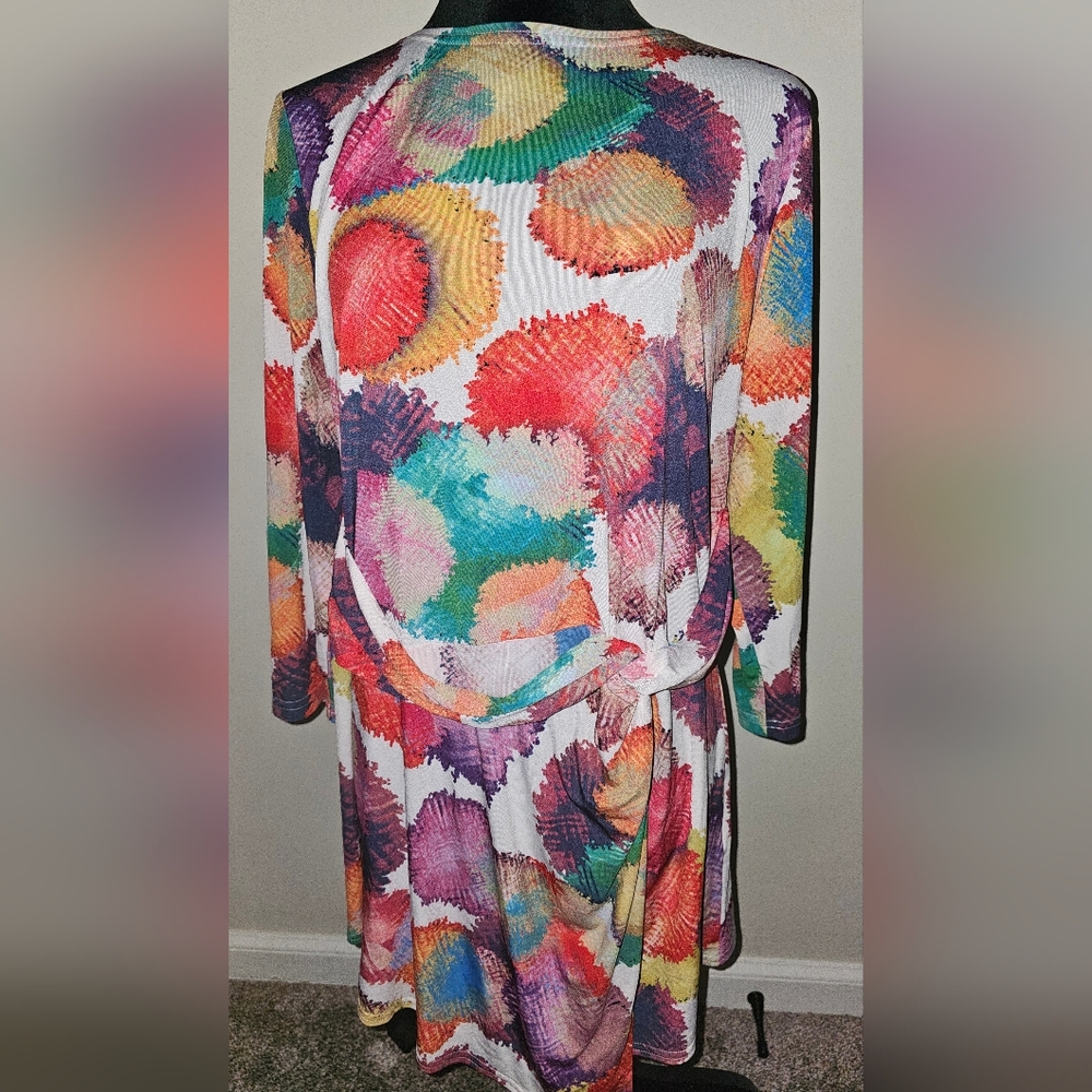 Mishca Women's Large Colorful Dress